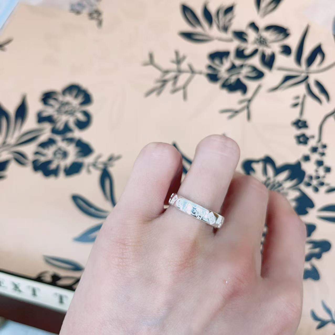 足银戒指 招财猫百搭时尚优雅戒指