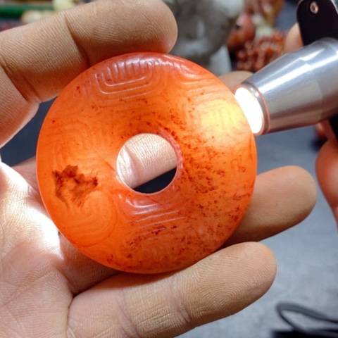 紫金钵盂菩提吊坠