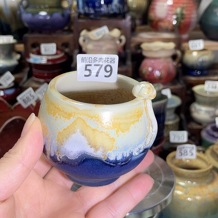 红陶内口径5高度6