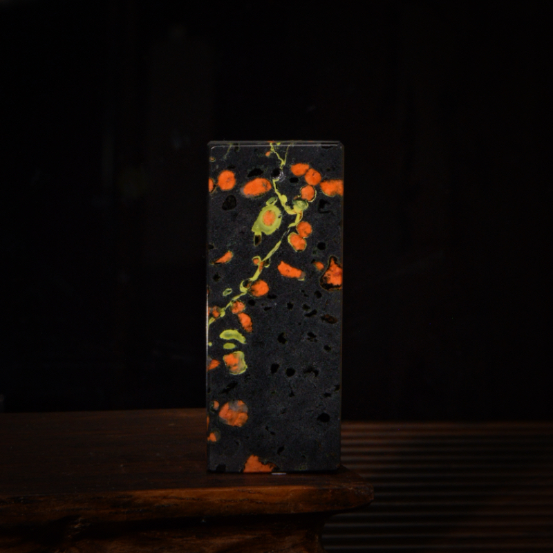 安山玉无事牌 汉代国玉 天然玉石磁性康养意境毛衣链