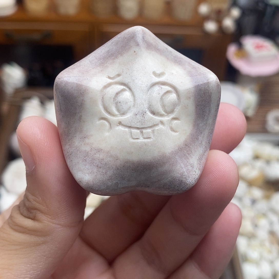 鹿骨把件c5大海星