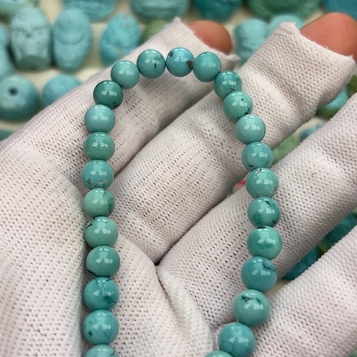 绿松石未镶嵌挂件