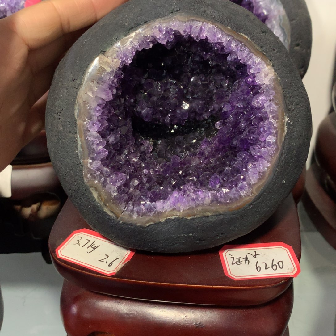 水晶摆件婷未镶嵌