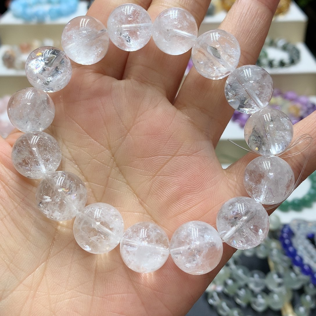 水晶手链未镶嵌天然