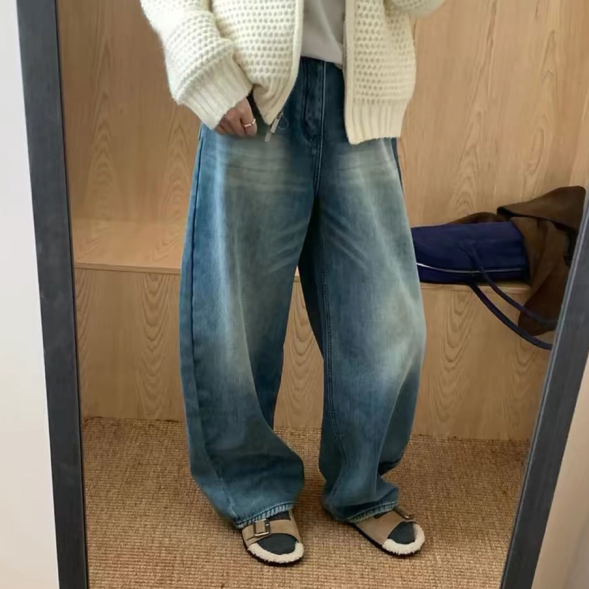 尺码点进去 nonono退 牛仔裤合集 默认瑕疵 介意勿拍！
