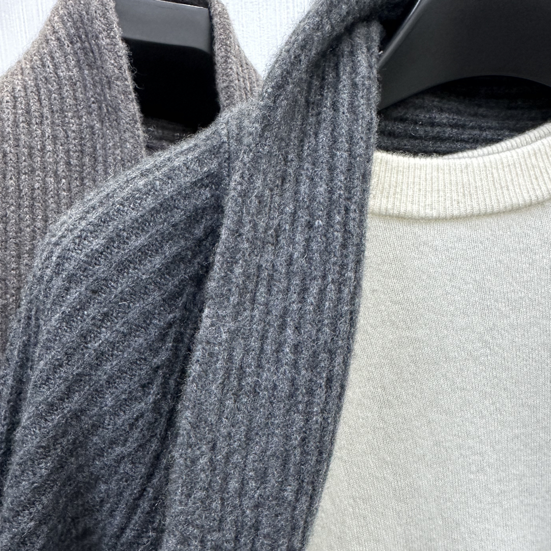 加厚山羊绒青果领纽扣开衫冬季厚羊绒衫外套高端男装气质时尚