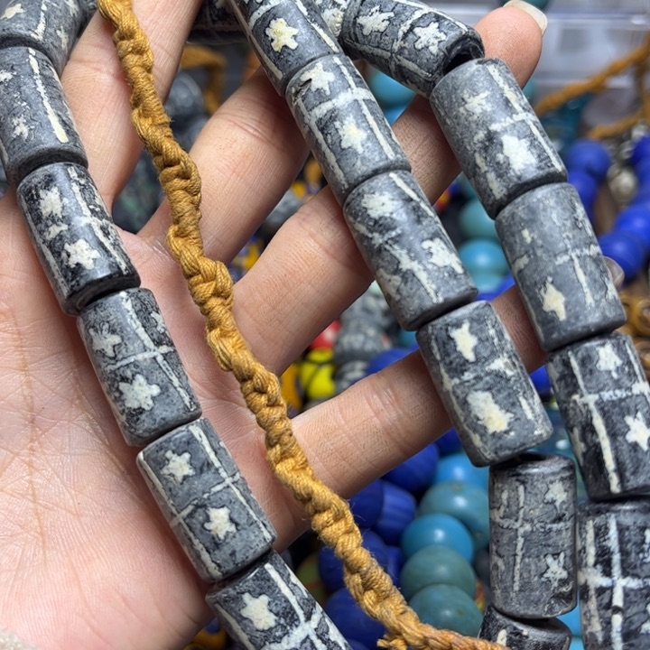 玻璃颈饰1405琉璃一条