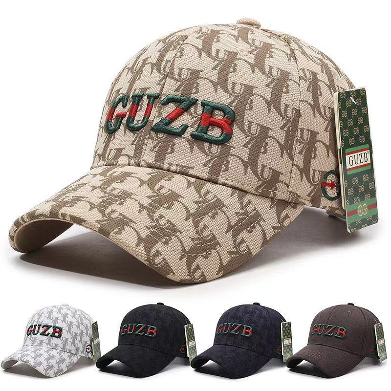 【GUZB正品】专柜正品棒球帽男女同款休闲运动风鸭舌帽大头大脸可带