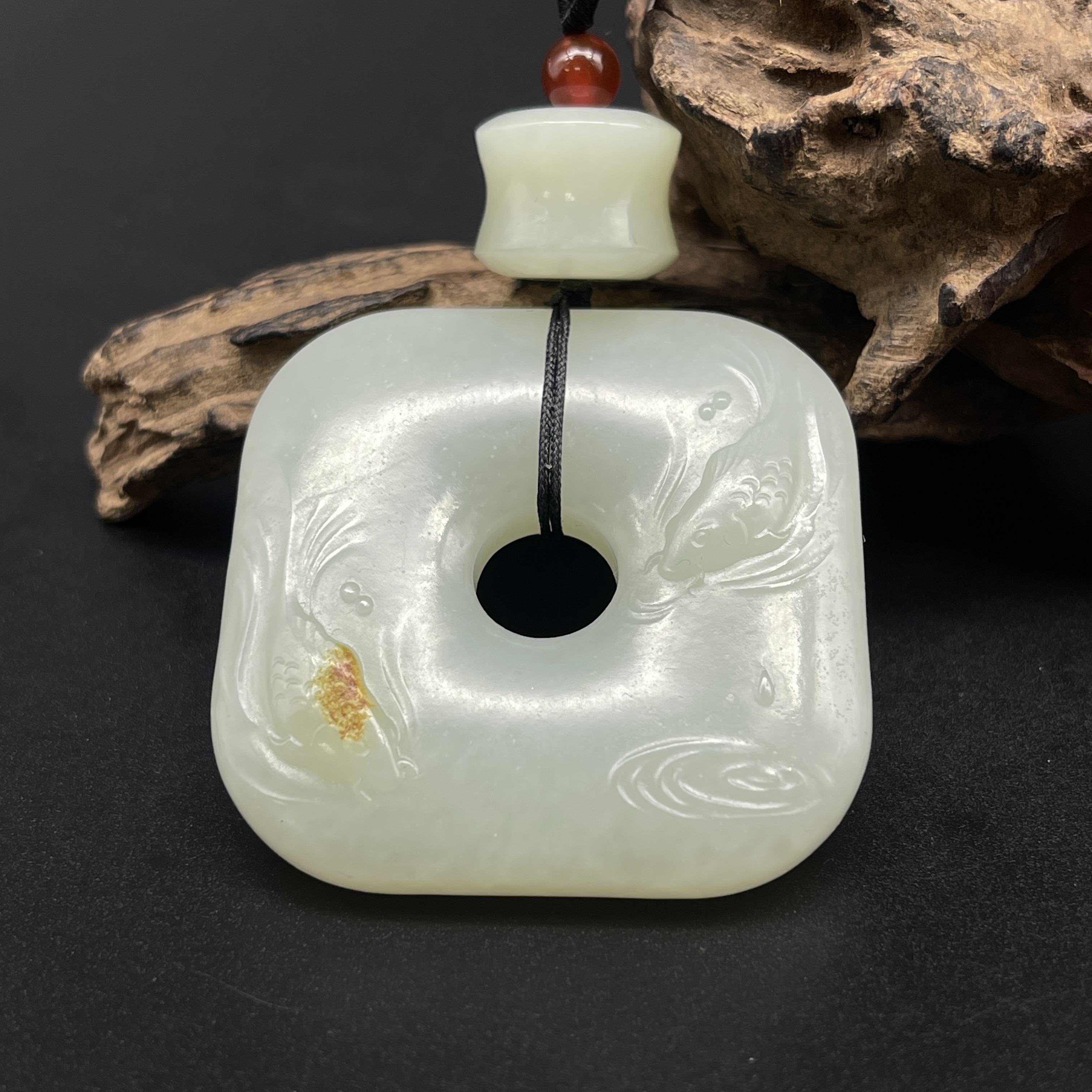 《清代》和田玉平安扣  山东文物商店泰运 ZZXCDH587031