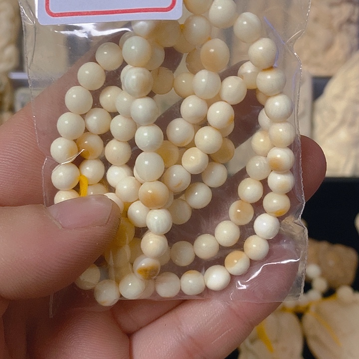 花****）天然猛犸牙雕刻残次品