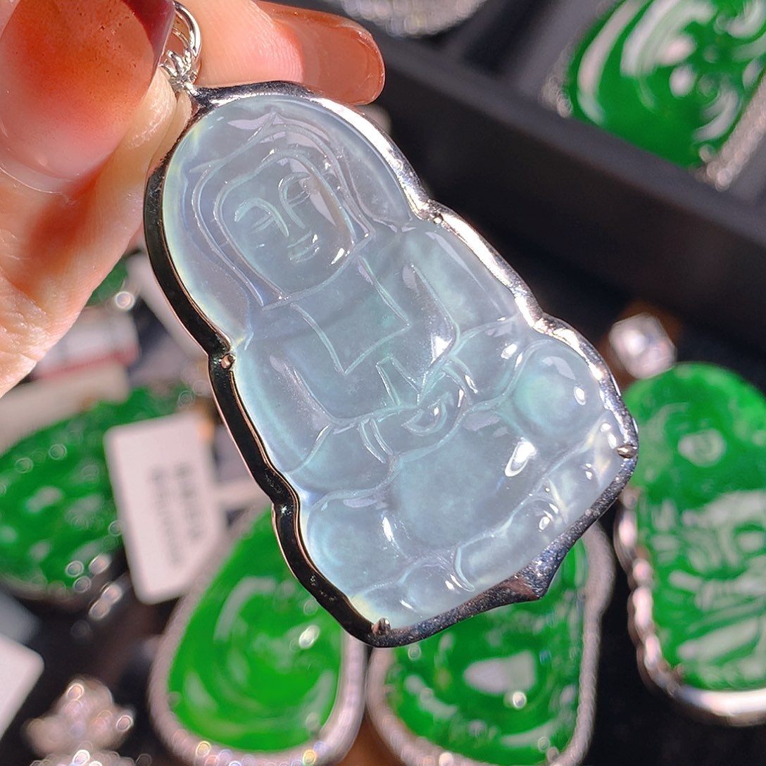 翡翠吊坠(不含链)未镶嵌