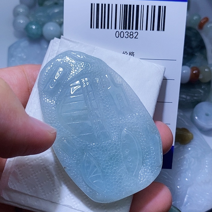 翡翠未镶嵌颈饰天光墟翡翠市场现金代购