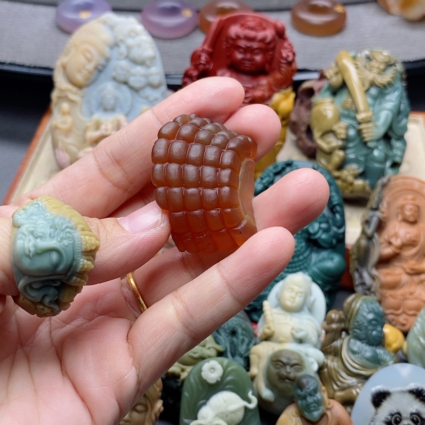 【闪购商品】未镶嵌吊坠定制玛瑙