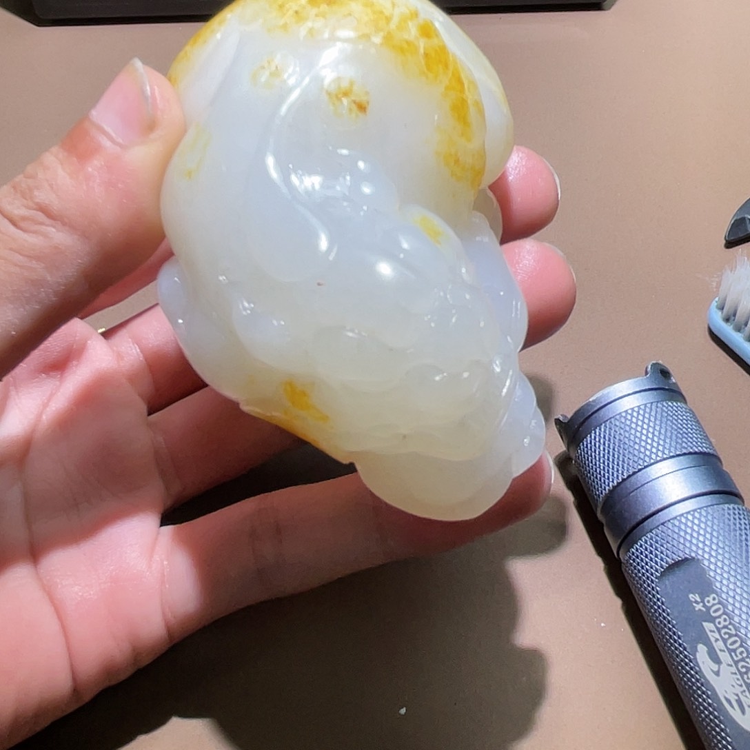 和田玉颈饰未镶嵌z6