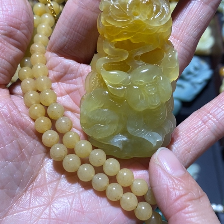 岫玉岫玉吊坠未镶嵌