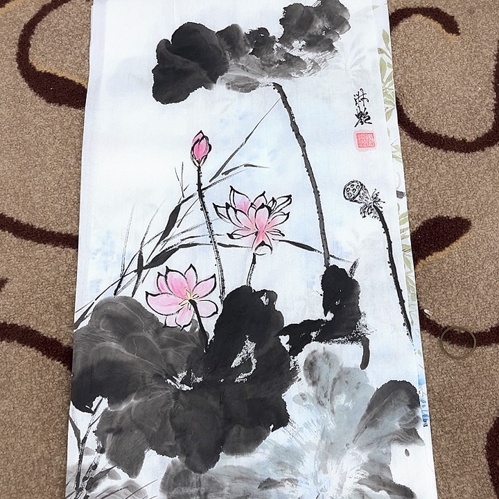 国画四尺四开李淑艳