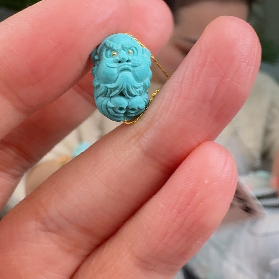 绿松石珠宝奇石未镶嵌