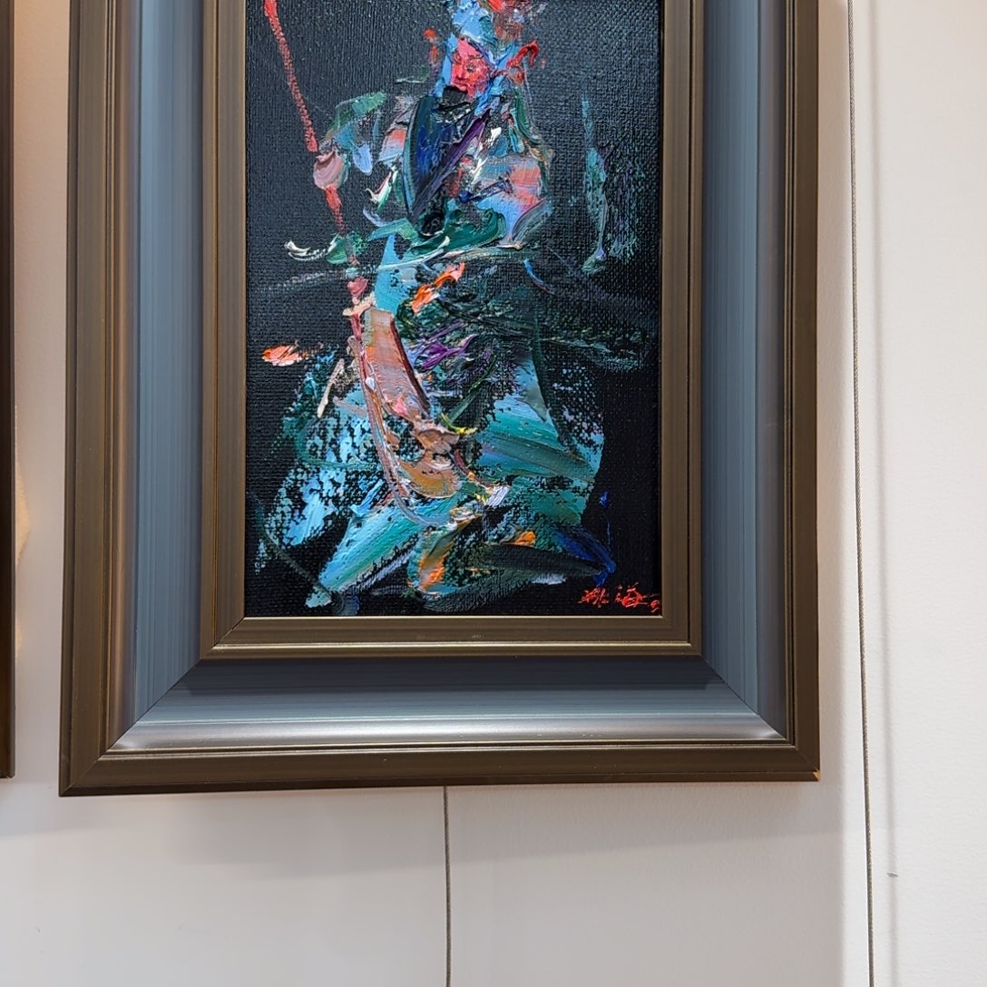 油画京剧系列作品