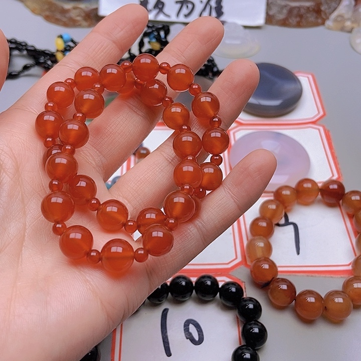 【闪购商品】未镶嵌玛瑙/玉髓珠宝半成品@*?