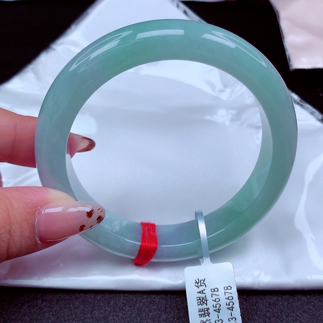 翡翠未镶嵌手镯天然缅甸翡翠A货玉手镯