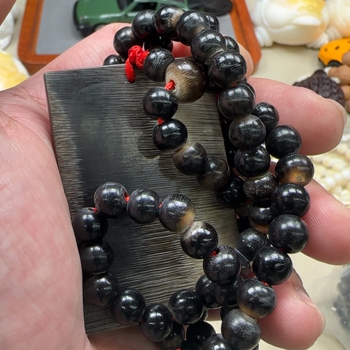 白玉菩提吊坠黑色8195