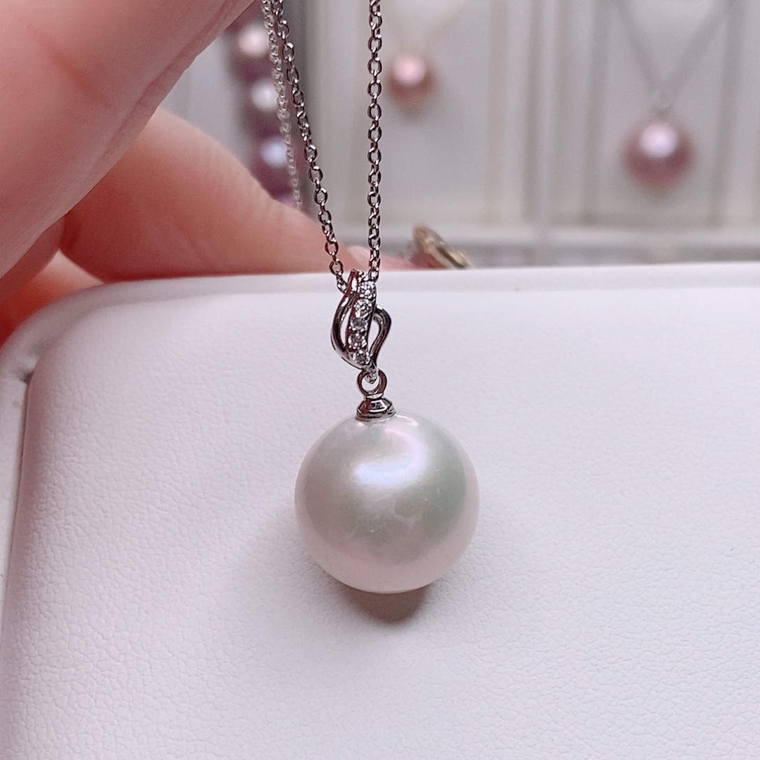 淡水珍珠吊坠(赠链)合金