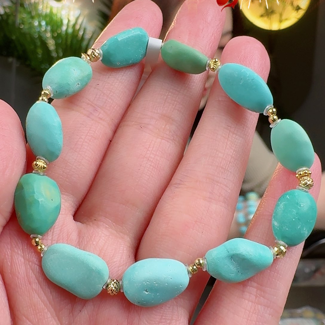 绿松石珠宝奇石未镶嵌