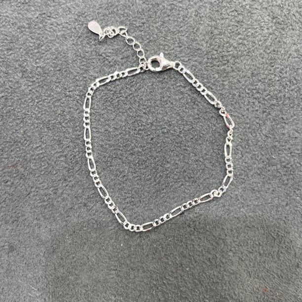 925银手链 银制扁链手链-4523
