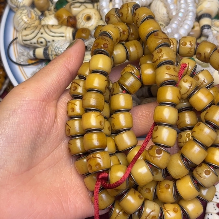 风车木（黑檀木）玉*棒念珠