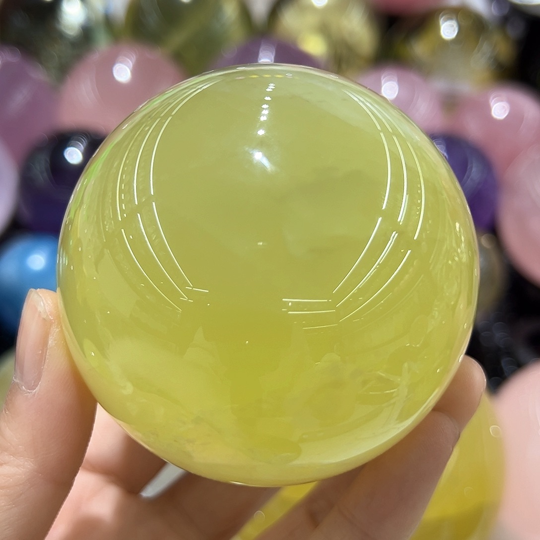 水晶水晶球摆件未镶嵌