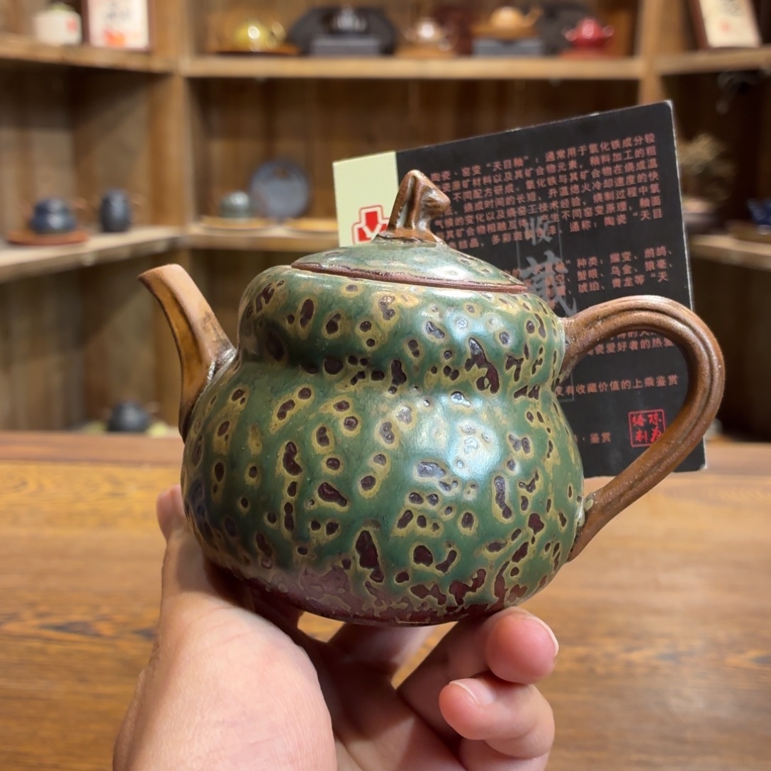 柴烧老岩泥茶器皿