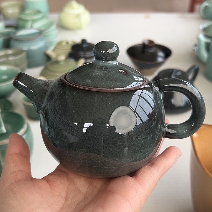 小米茶器龙泉青瓷