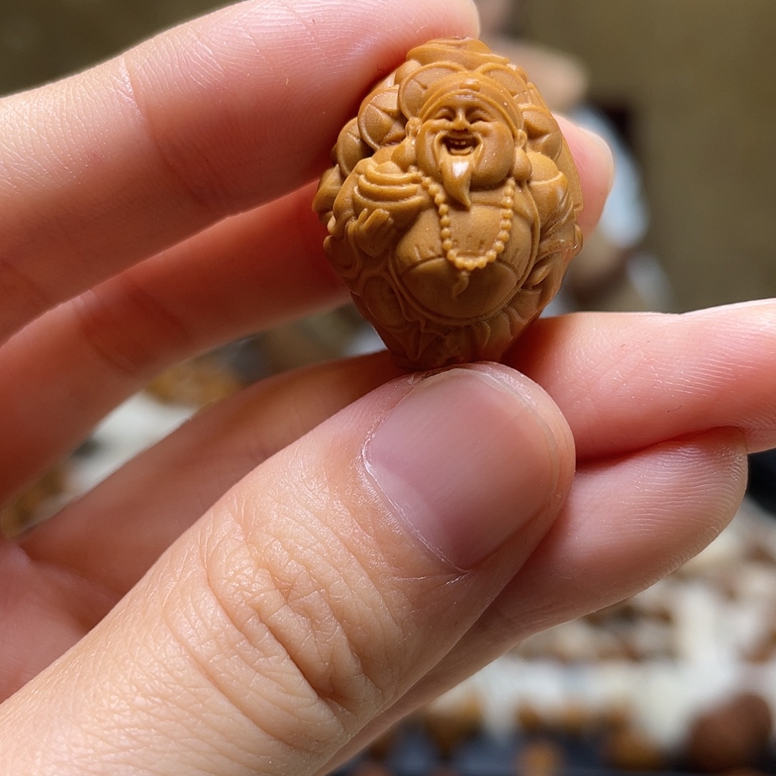 橄榄核手串/手链橄榄核 财神