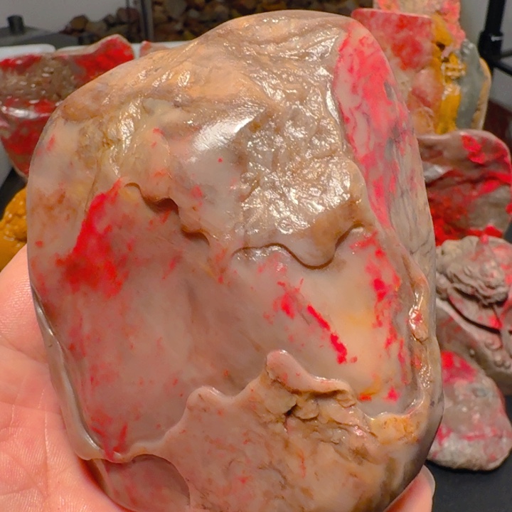 藏***主昌化石印石昌化鸡血石