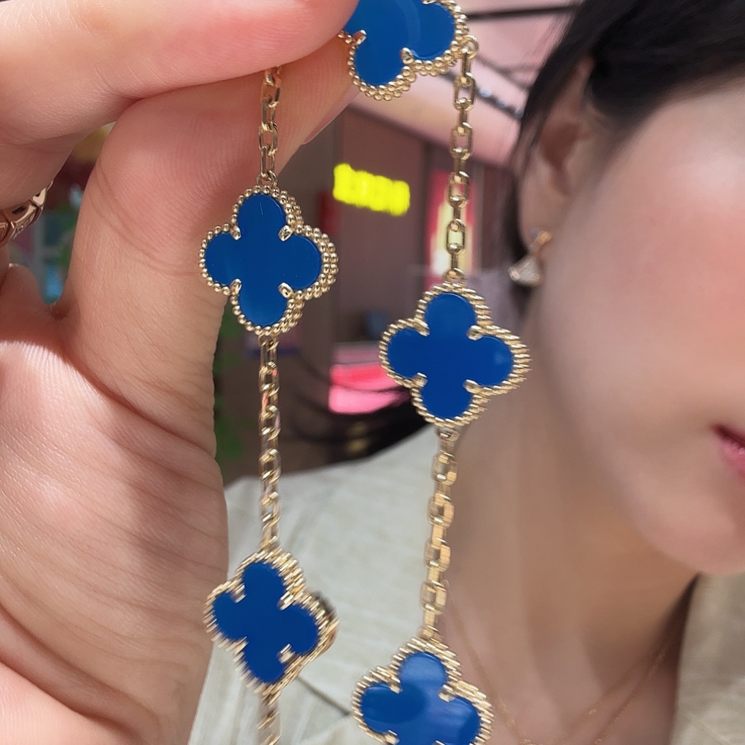 18K金镶嵌手链玛瑙/玉髓手链