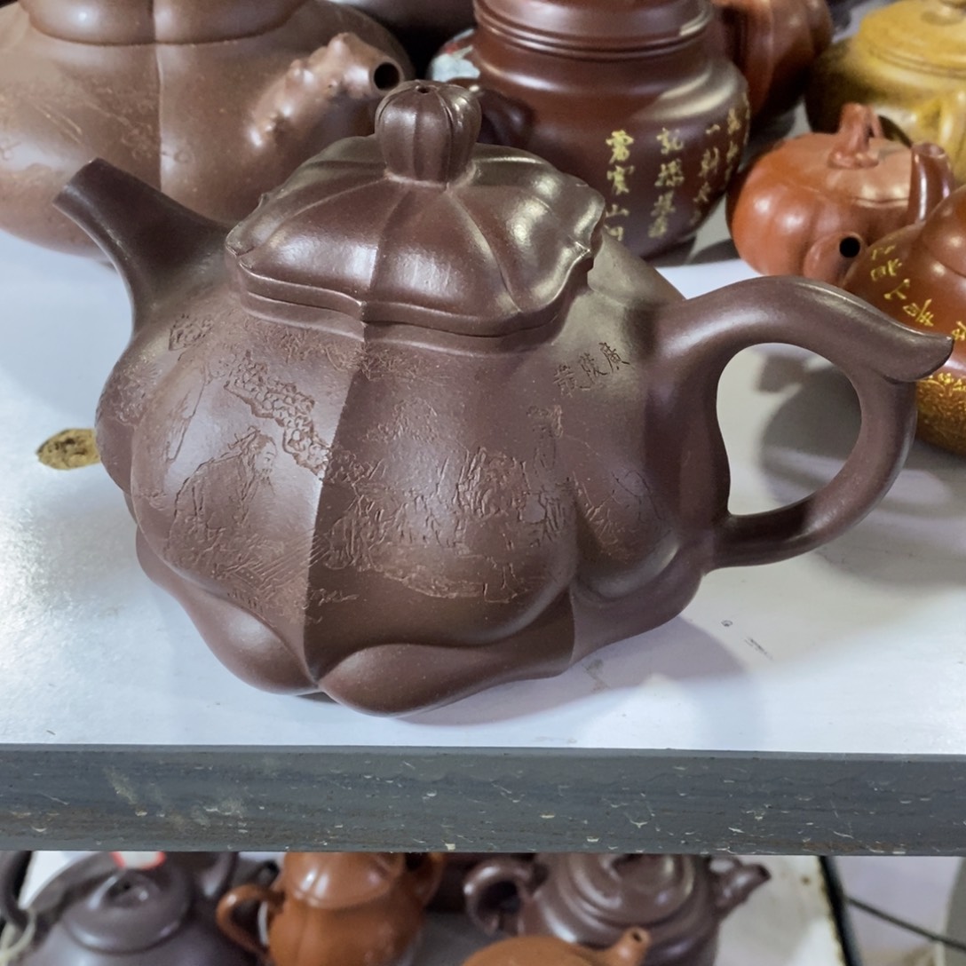 紫砂茶壶原矿手工68