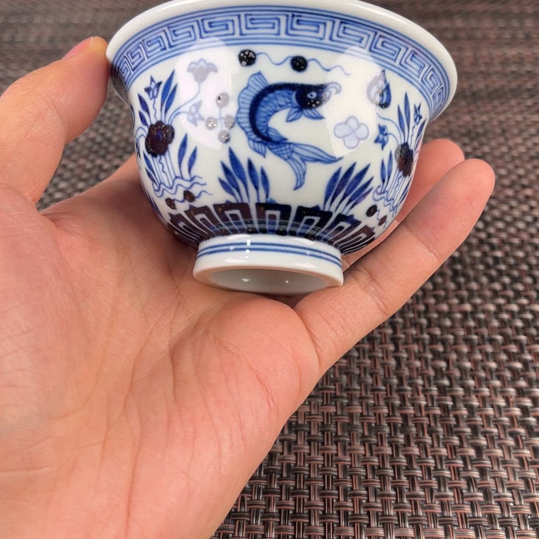 瓷片景德镇陶瓷杯子