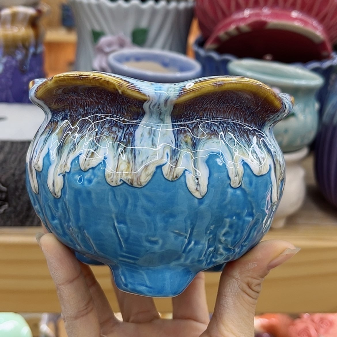 【闪购商品】陶瓷花盆