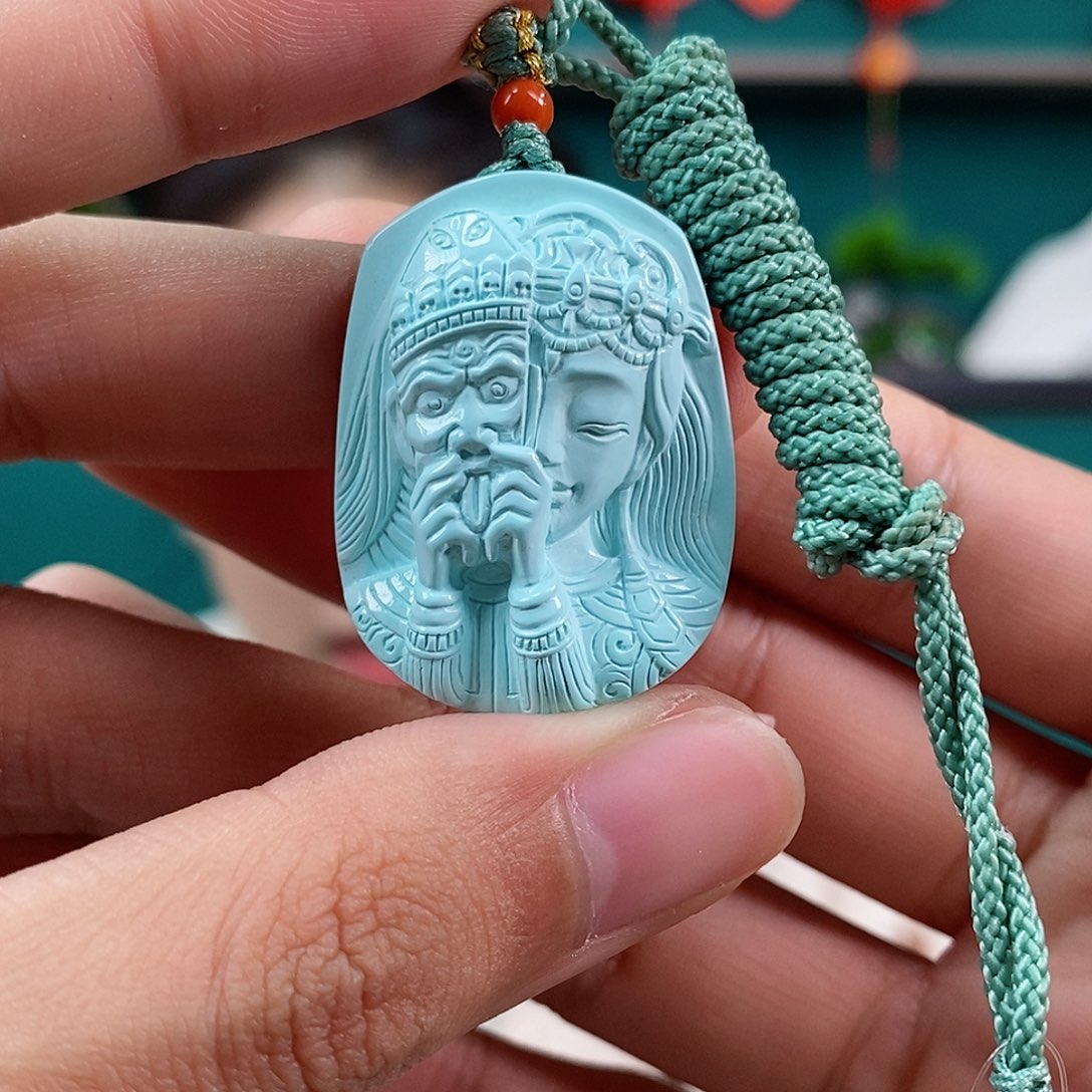 绿松石珠宝奇石未镶嵌