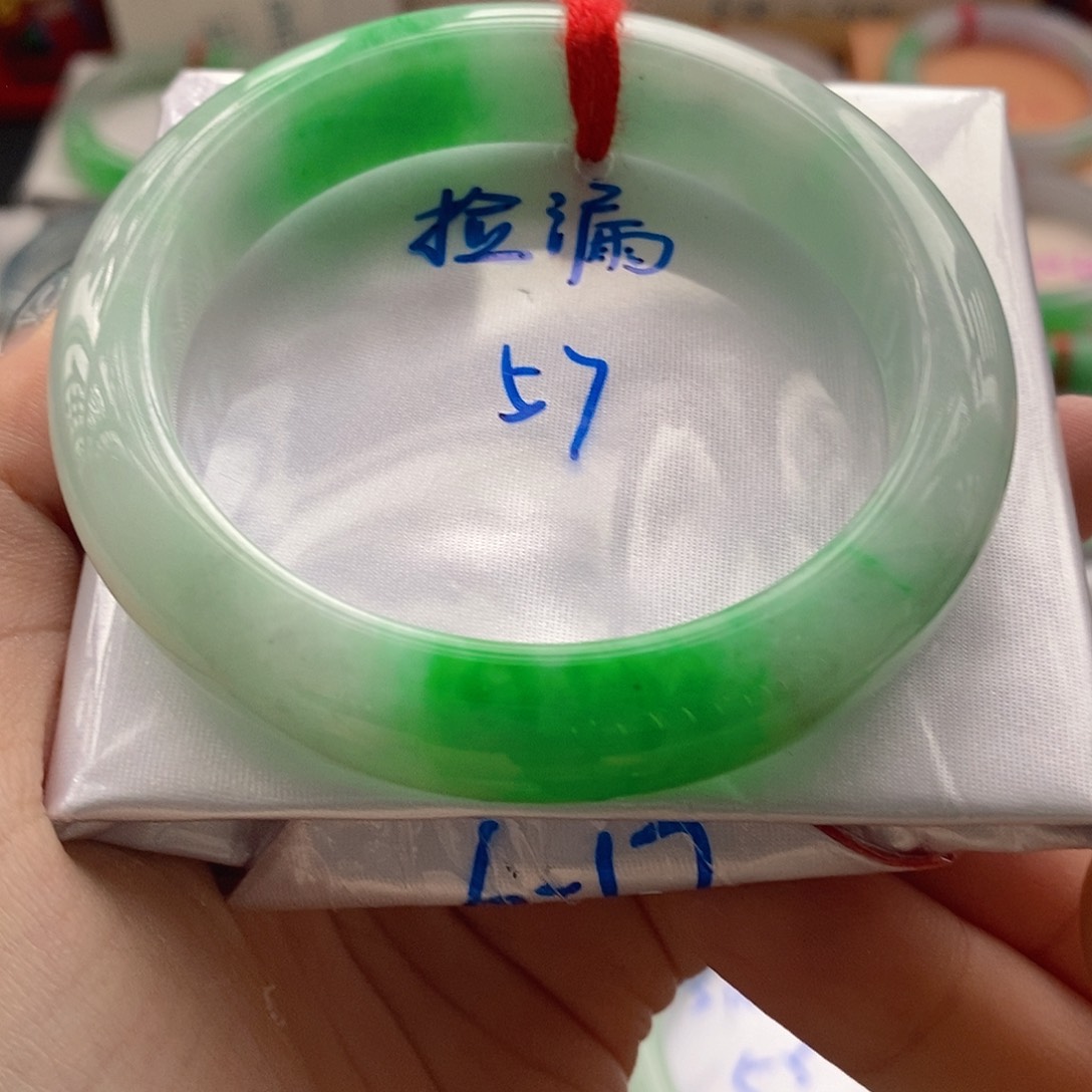 未镶嵌手镯翡翠8号