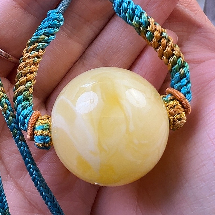 蜜蜡颈饰未镶嵌蜜蜡