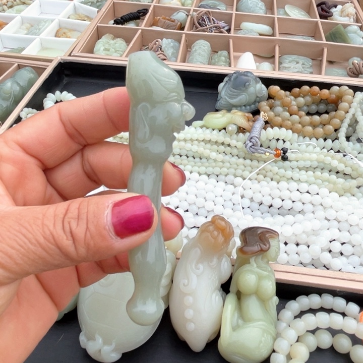 和田玉（糖玉）手链未镶嵌