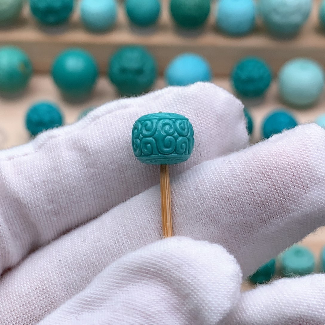 绿松石珠宝奇石未镶嵌往**风