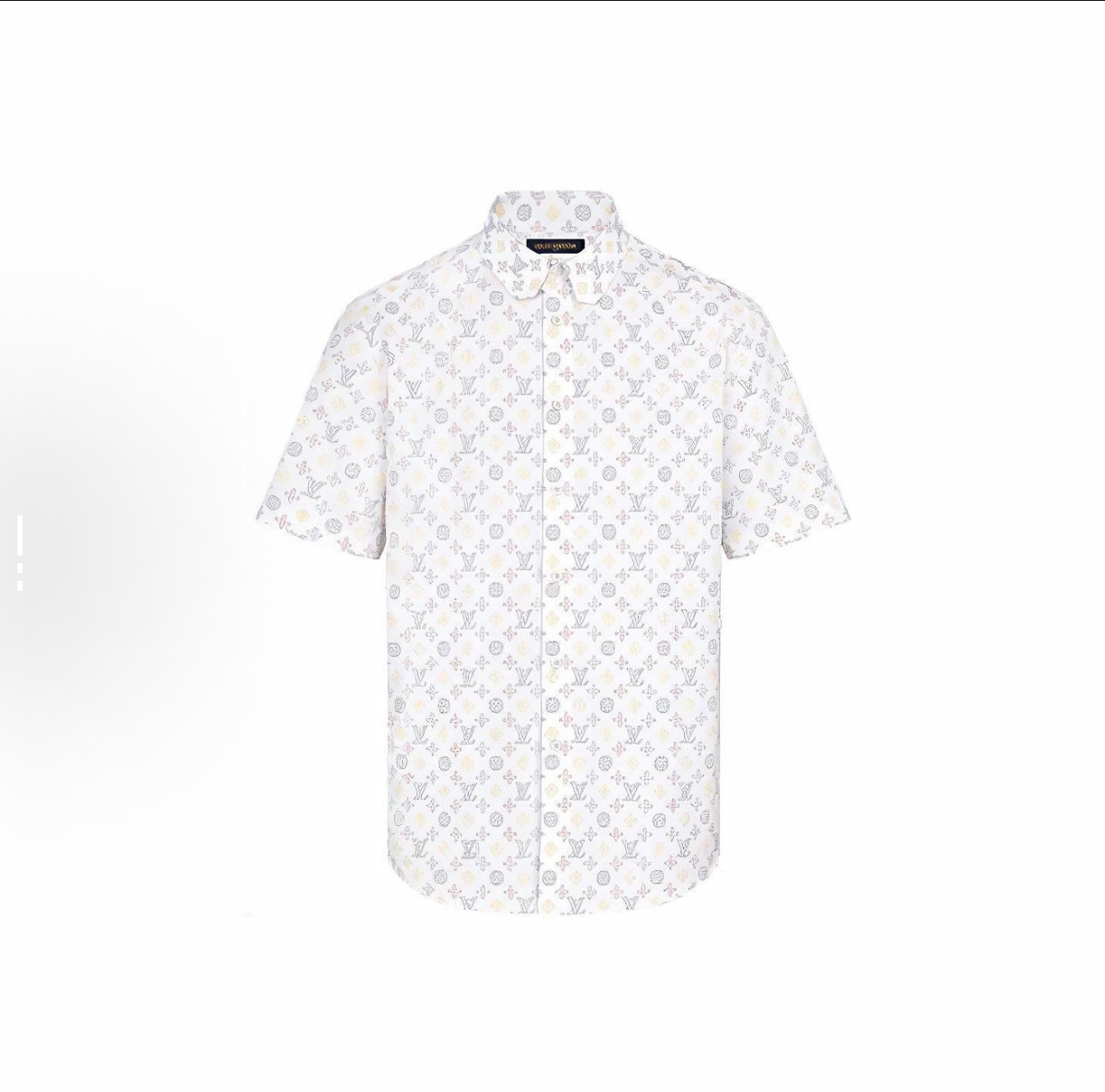 未使用 LouisVuitton/路易威登 S码彩色满印针织短袖多种尺码可选