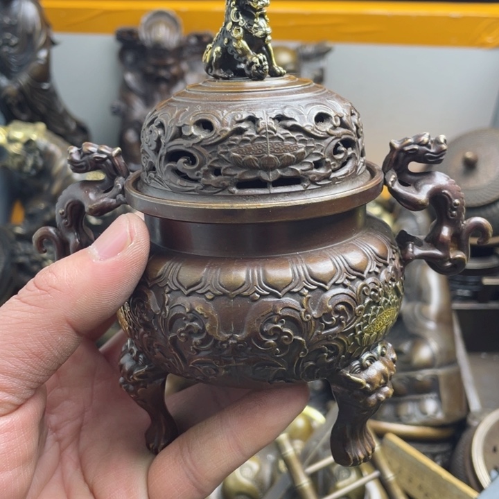 蓝*铜器摆件诚信经营