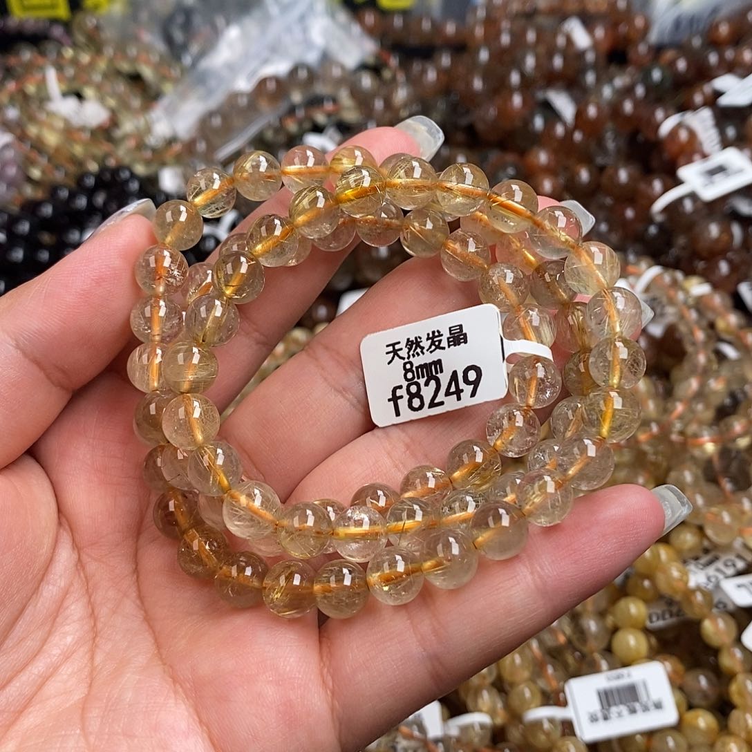 水晶手链未镶嵌水