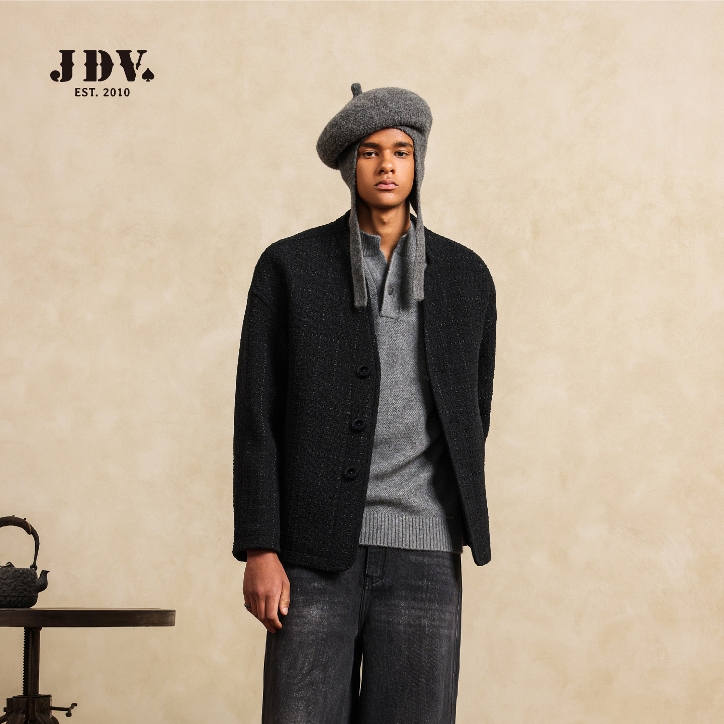 J.D.V男装2025商场同款羽绒轻薄保暖通勤WDW5337