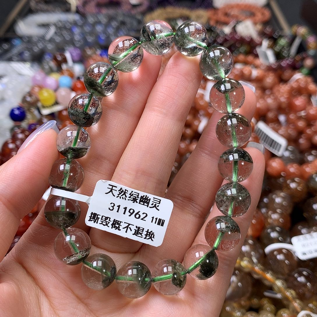 水晶手链未镶嵌，