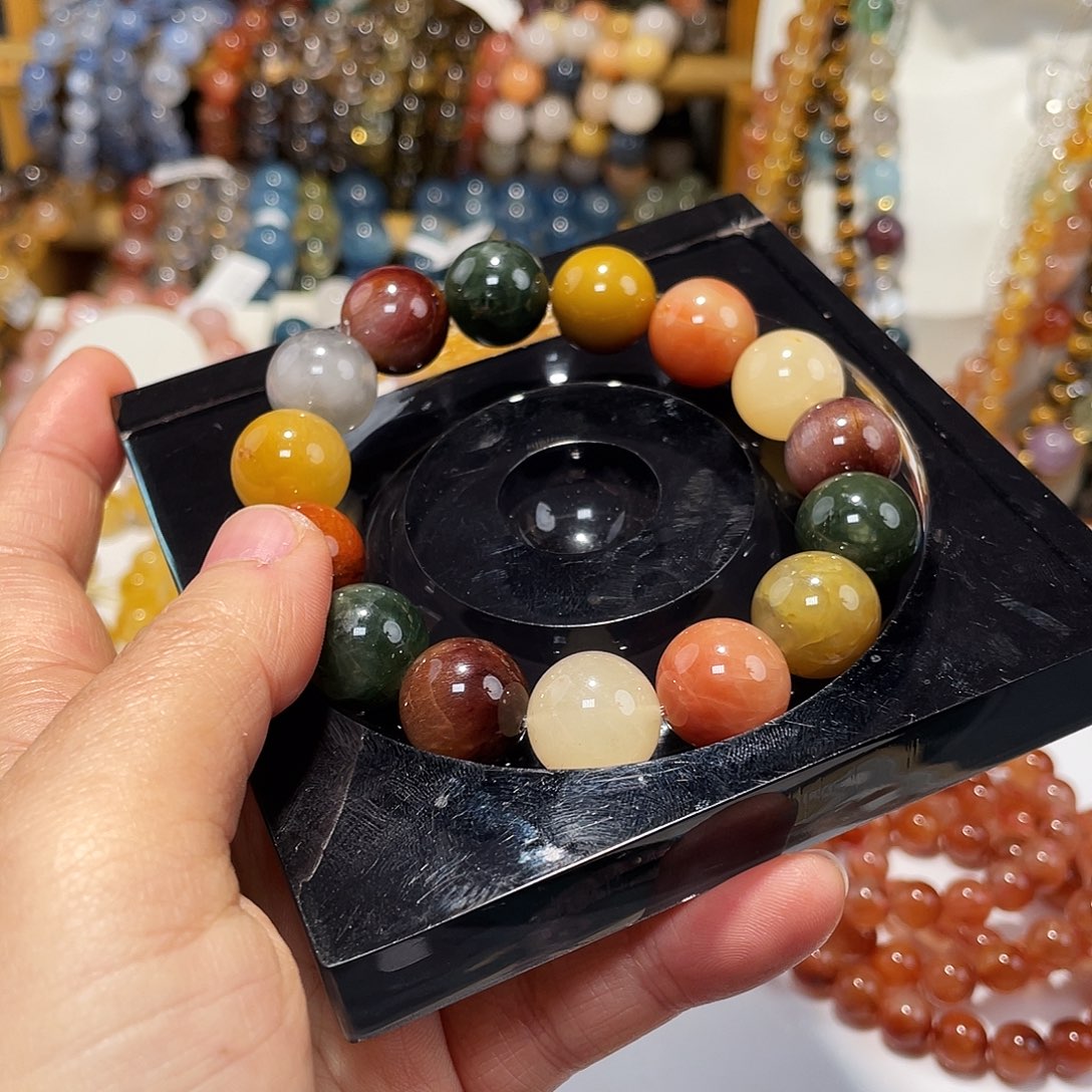 贝***4手链未镶嵌水晶兔毛2