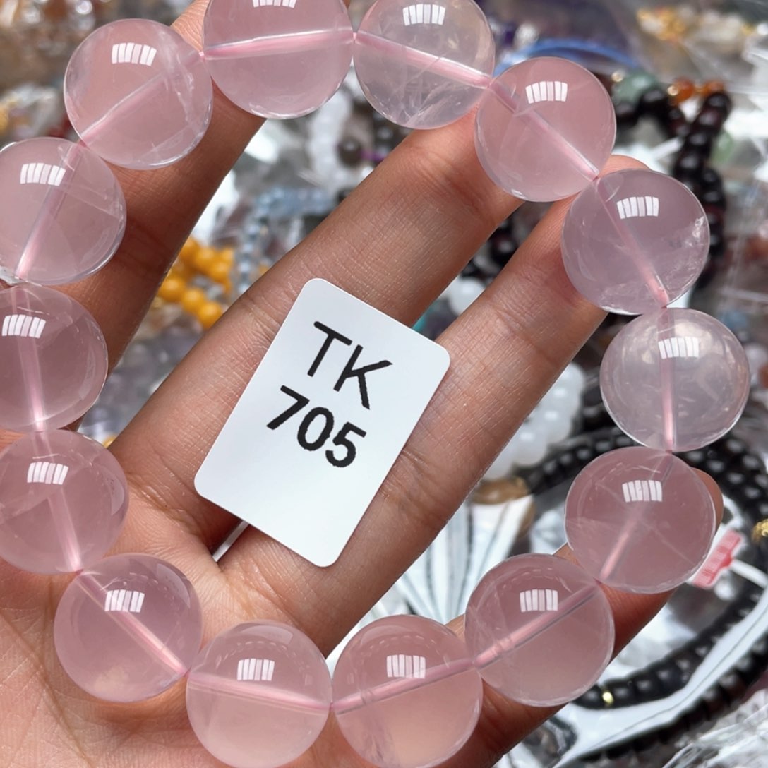 水晶手串未镶嵌多样性